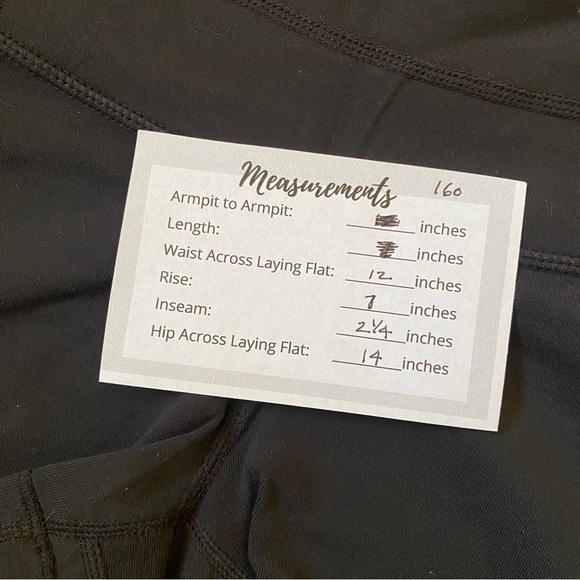 Athleta Black Booty Shorts XS #160 - Picture 2 of 7